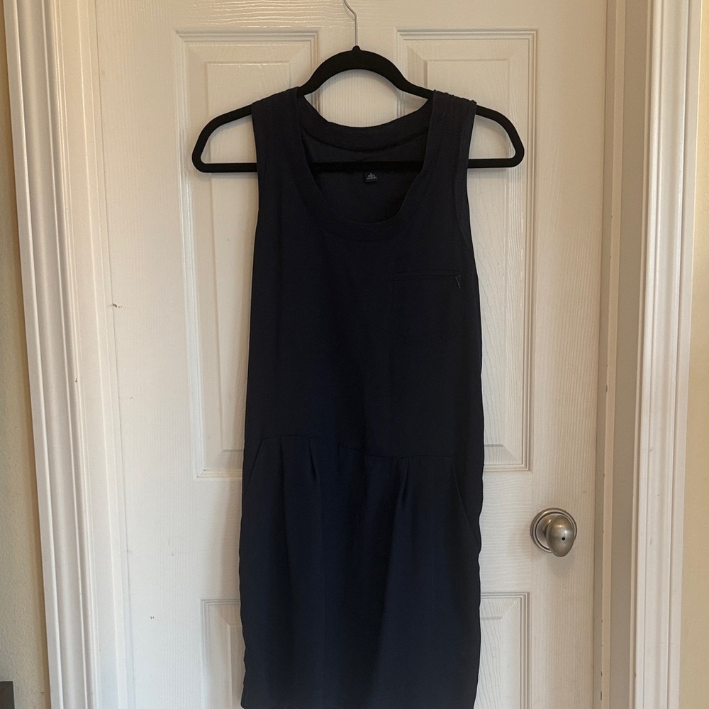 Banana Republic Navy Sleeveless Mini Dress